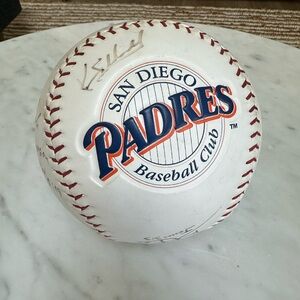 Vintage 2000 Signed Oversized Fotoball San Diego Padres Baseball